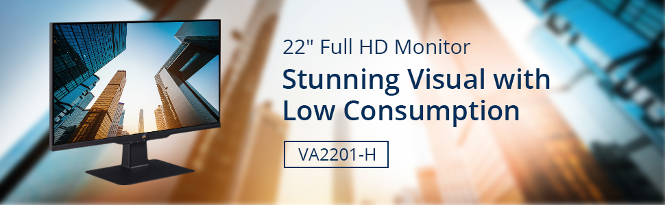 ViewSonic-VA2201-H---LED-monitor---22quot-215quot-viewable---1920-x-1080-Full-HD-1080p--75-Hz---VA---lrmVA220